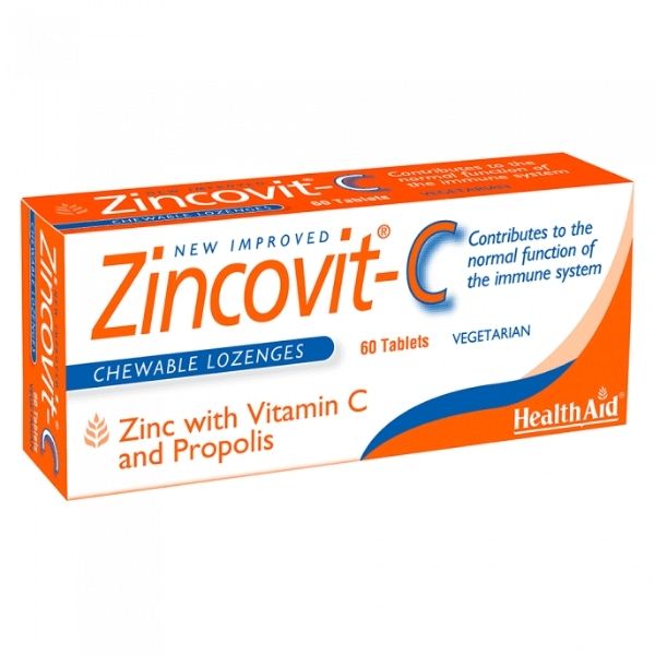 Health Aid Zincovit-C 60 tabs