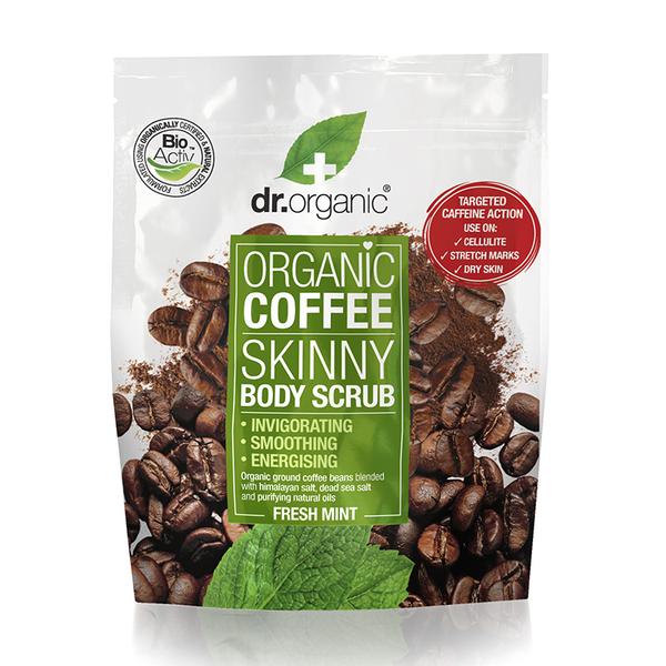 Dr. Organic Coffee Mint Skinny Body Scrub 200 gr