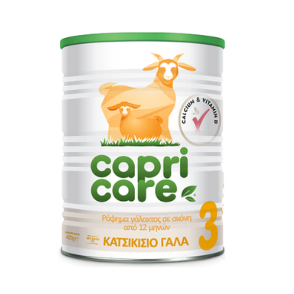 Capricare 3 Κατσικίσιο Γάλα για Βρέφη 12-36 μηνών 400 g