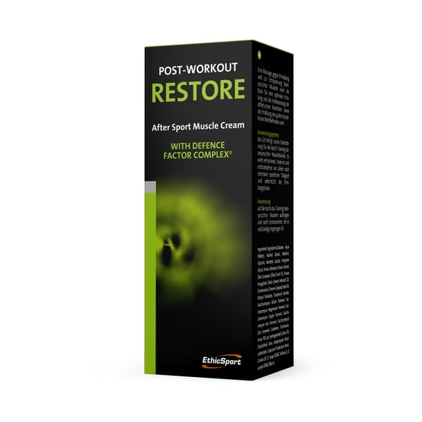 EthicSport Restore Post Workout Muscle Cream 150 ml