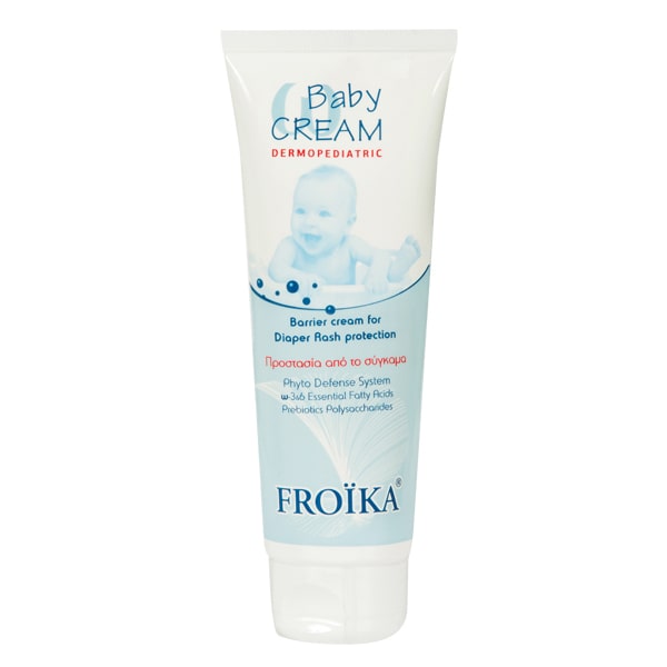 Froika Baby Cream Αδιάβροχη Κρέμα Φραγμού για την Αλλαγή Πάνας 125 ml
