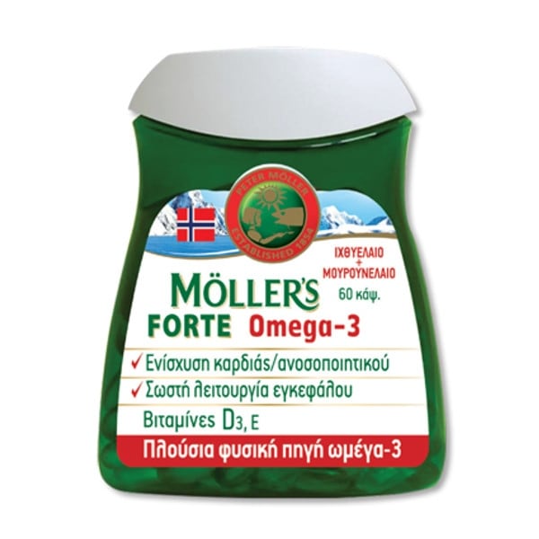 Moller's Omega-3 Forte 60 caps