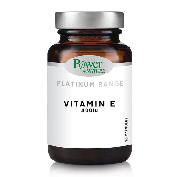 Power of Nature Platinum Range Vitamin E 400 IU 30 caps