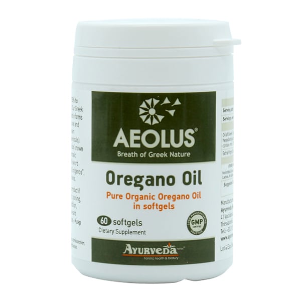Ayurverda Aeolus Oregano Oil 60 μαλακές κάψουλες