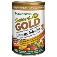 Nature's Plus Source of Life Gold Energy Shake tropical berry flavour 442 gr