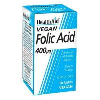 Health Aid Folic Acid 400 µg 90 tabs