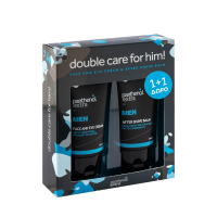 Panthenol Extra Men Double Care for Him Face-Eye Cream 75 ml & After Shave Balm 75 ml