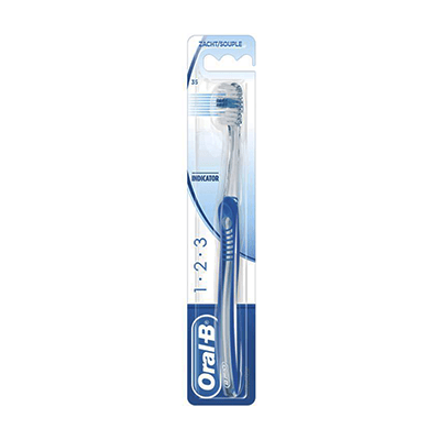 Oral-B 123 Indicator Toothbrush 35 Medium 