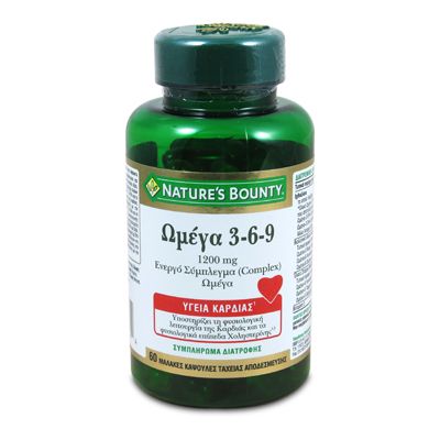 Nature's Bounty Omega 3-6-9 1200 mg 60 softgels