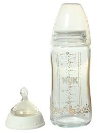 Nuk First Choice Feeding Glass Bottle 240 ml