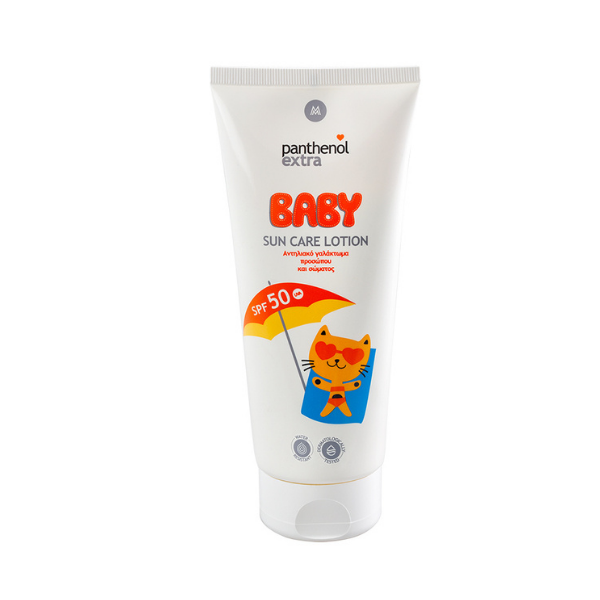 Panthenol Extra Baby Sun Care Lotion Αντηλιακό Γαλάκτωμα για Πρόσωπο & Σώμα SPF50 200 ml