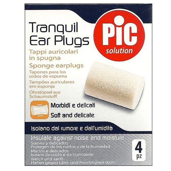 Pic Solution Tranquil Sponge Ear Plugs 4 pcs