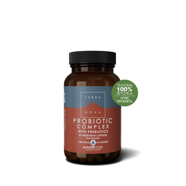 Terra Nova Probiotic Complex with Prebiotics 50 veg caps